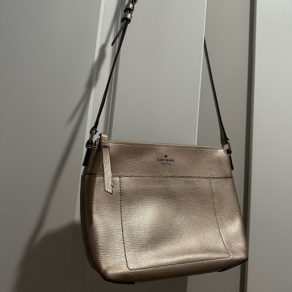 Rose Gold Kate Spade Crossbody - Holiday Lane Evie
